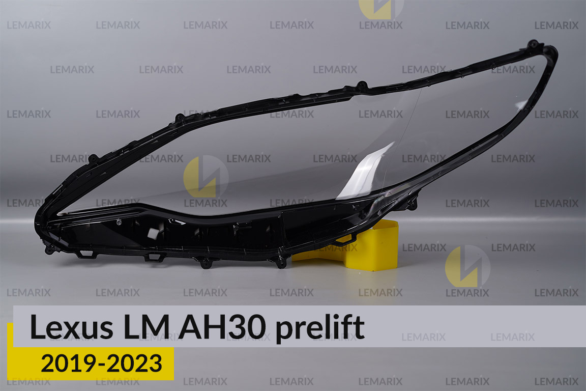 Скло фари Lexus LM AH30 (2019-2023) дорест праве