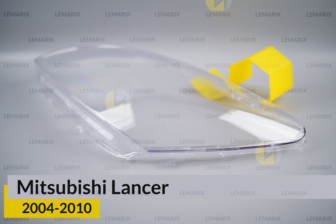 Скло фари Mitsubishi Lancer (2004-2010) ліве