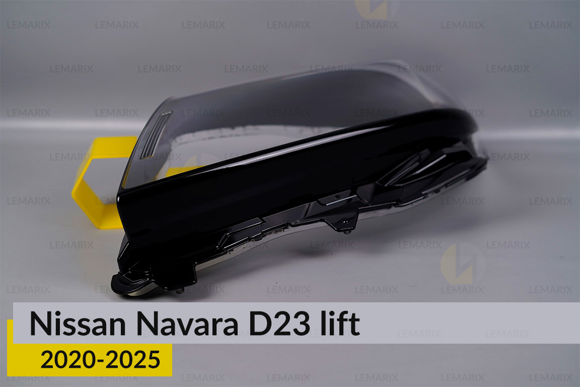 Скло фари Nissan Navara D23 (2020-2025) рест ліве