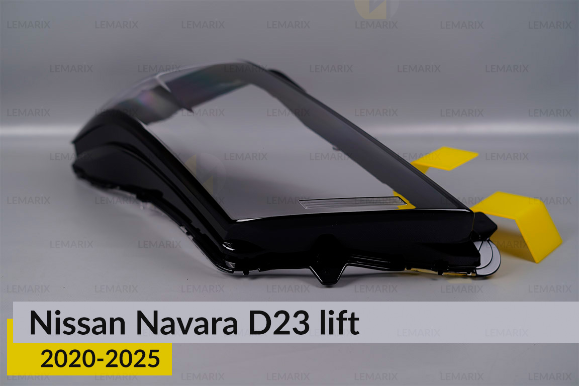 Скло фари Nissan Navara D23 (2020-2025) рест ліве