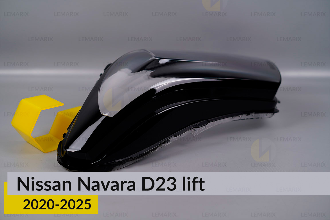 Скло фари Nissan Navara D23 (2020-2025) рест ліве
