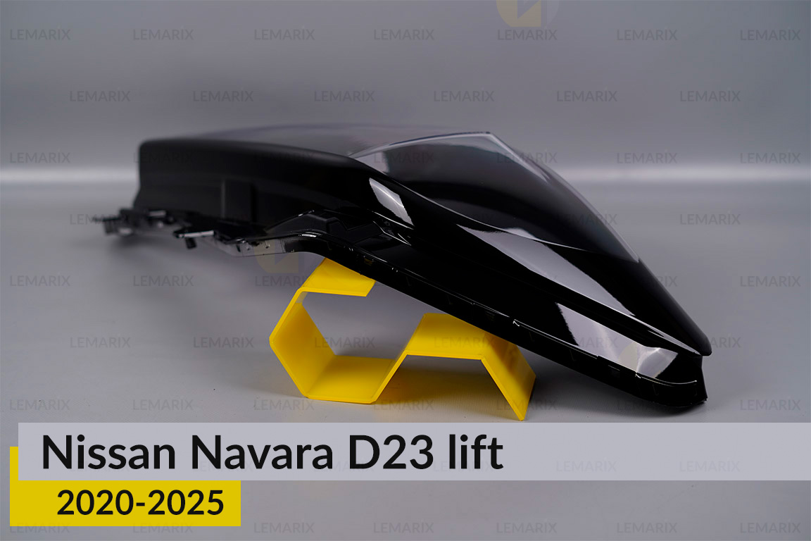 Скло фари Nissan Navara D23 (2020-2025) рест ліве
