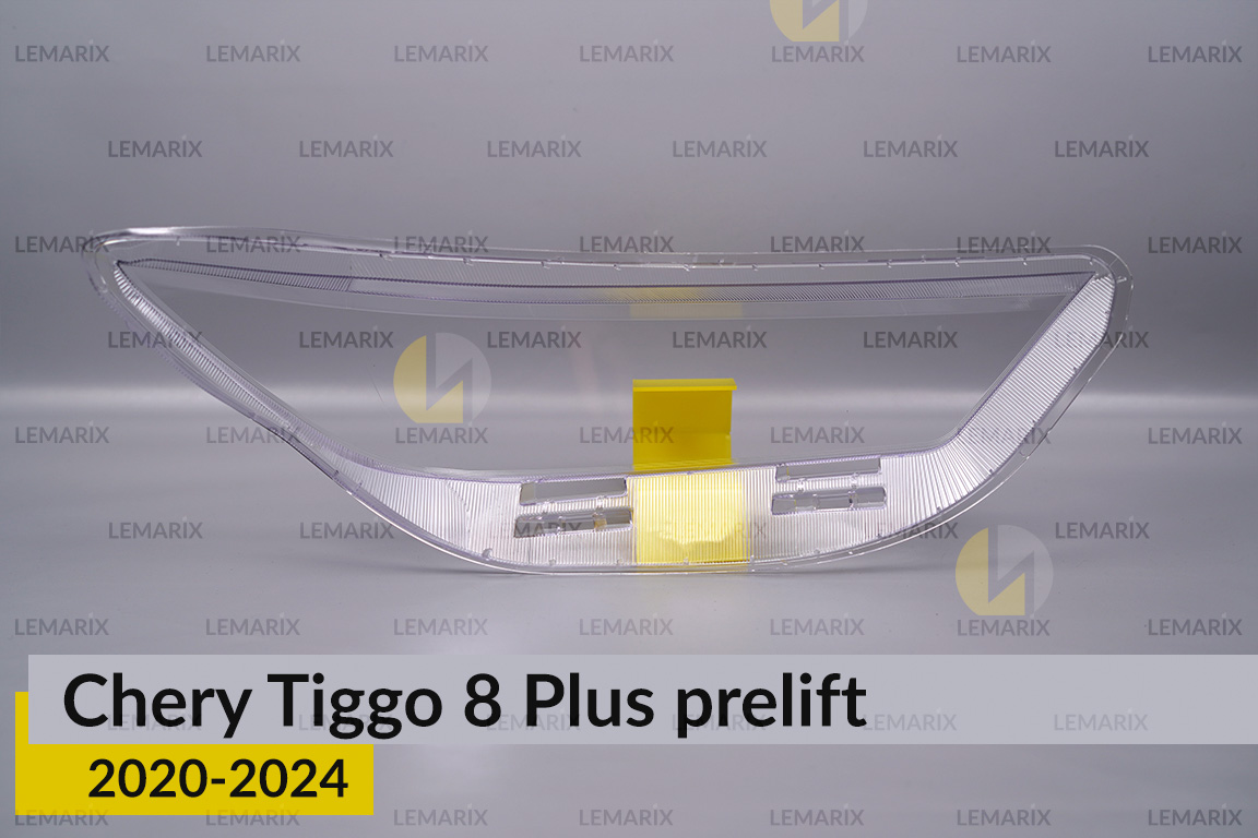 Скло фари Chery Tiggo 8 Plus (2020-2024) дорест ліве