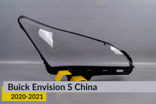 Стекло фары Buick Envision S China (2020-2021) правое
