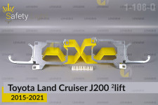Переходная рамка для Toyota Land Cruiser J200 (2015-2021) 2 рест