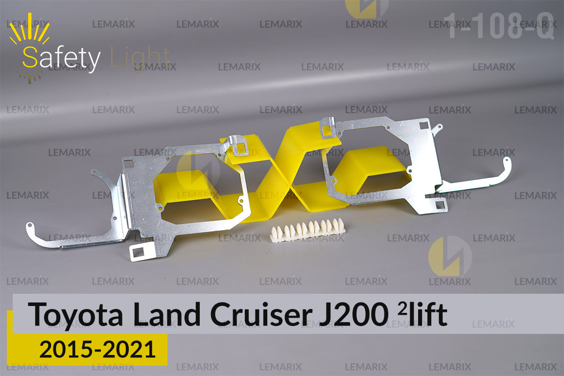 Перехідна рамка для Toyota Land Cruiser J200 (2015-2021) 2 рест