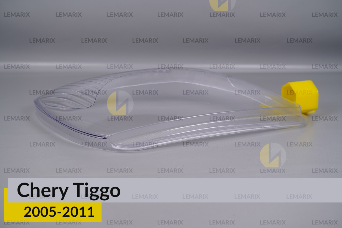 Скло фари Chery Tiggo (2005-2011) праве
