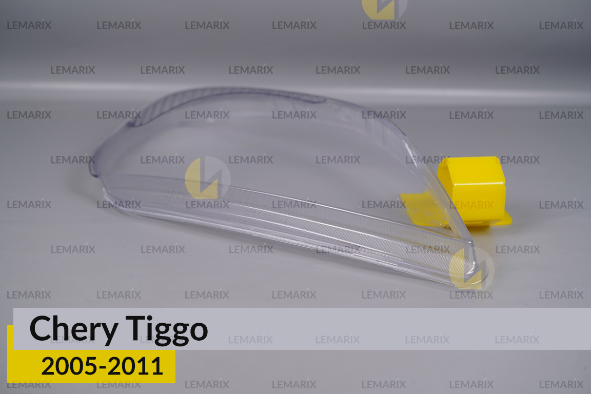 Скло фари Chery Tiggo (2005-2011) праве
