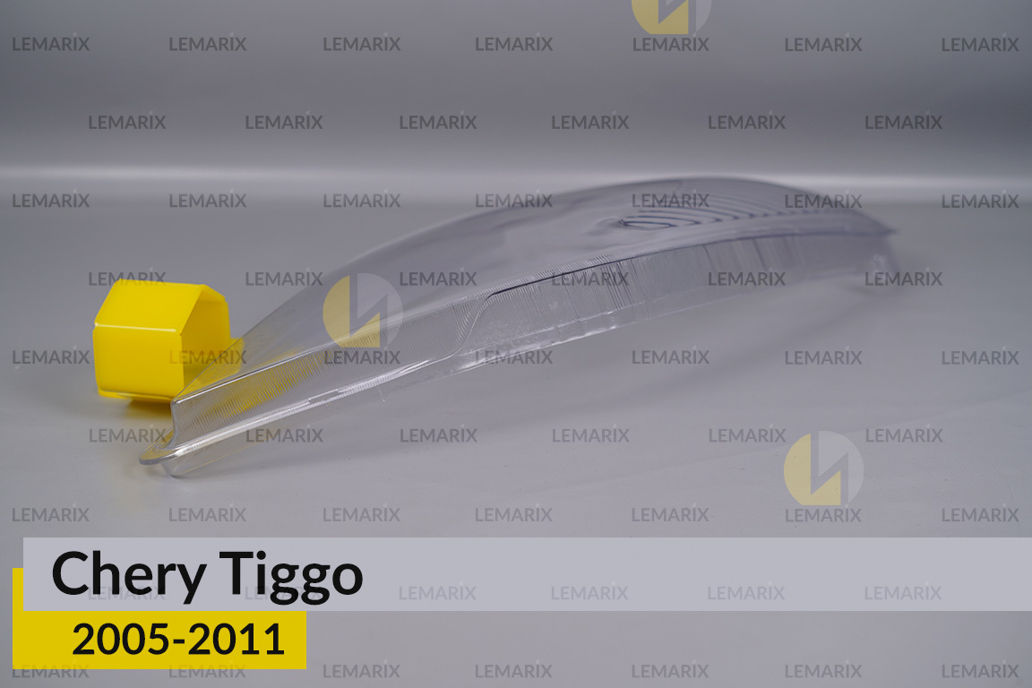 Скло фари Chery Tiggo (2005-2011) праве