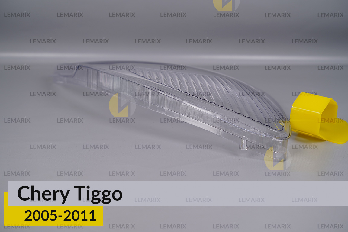 Скло фари Chery Tiggo (2005-2011) праве