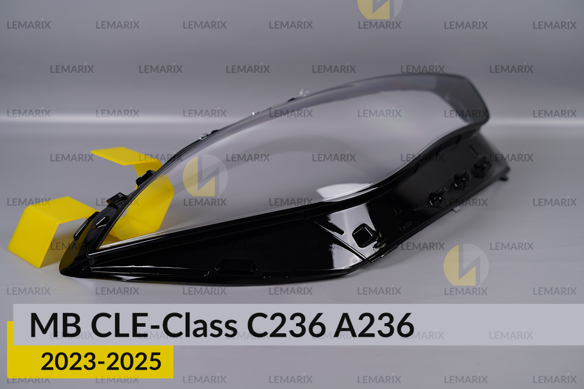 Скло фари Mercedes-Benz CLE-Class C236 A236 (2023-2026) праве