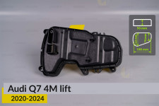 Крышка колпак заглушка фары Audi Q7 4M (2020-2024) рест левая