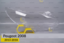 Стекло фары Peugeot 2008 (2013-2018) правое