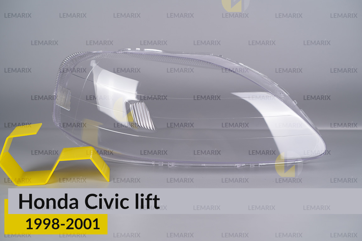Скло фари Honda Civic (1998-2001) рест праве