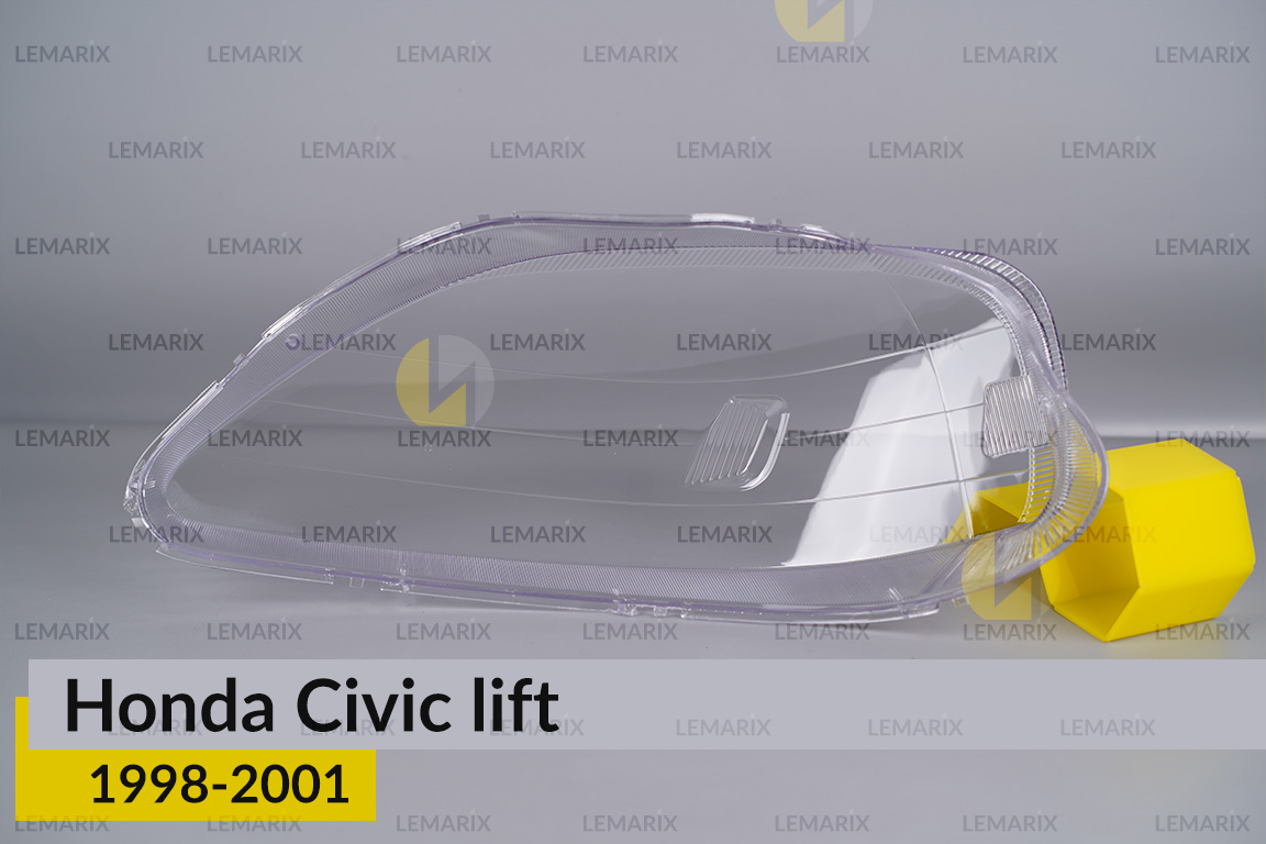 Скло фари Honda Civic (1998-2001) рест праве