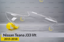 Скло фари Nissan Teana J33 (2015-2018) рест праве