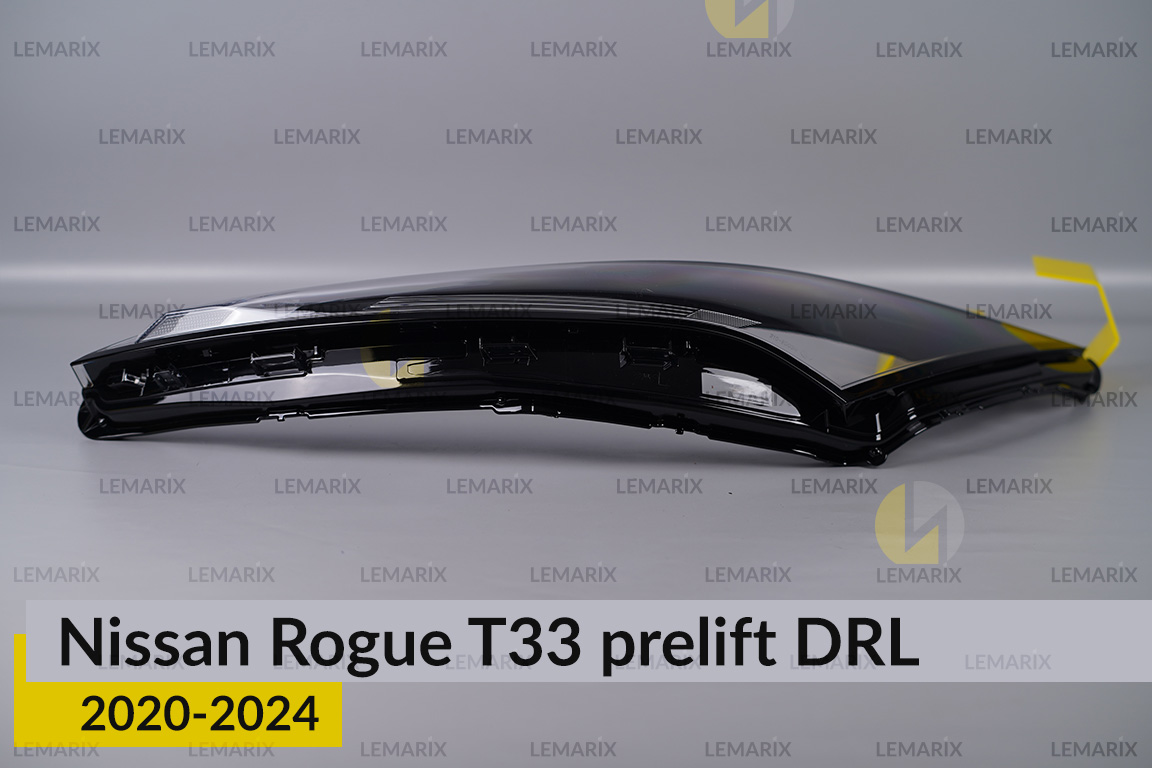 Дневной ходовой огонь (стекло ДХО) Nissan Rogue T33 (2020-2026) дорест левый