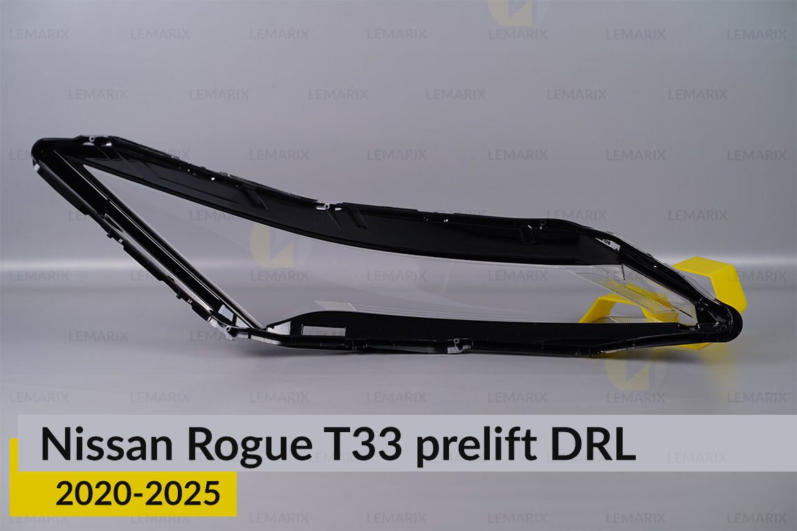 Дневной ходовой огонь (стекло ДХО) Nissan Rogue T33 (2020-2026) дорест левый