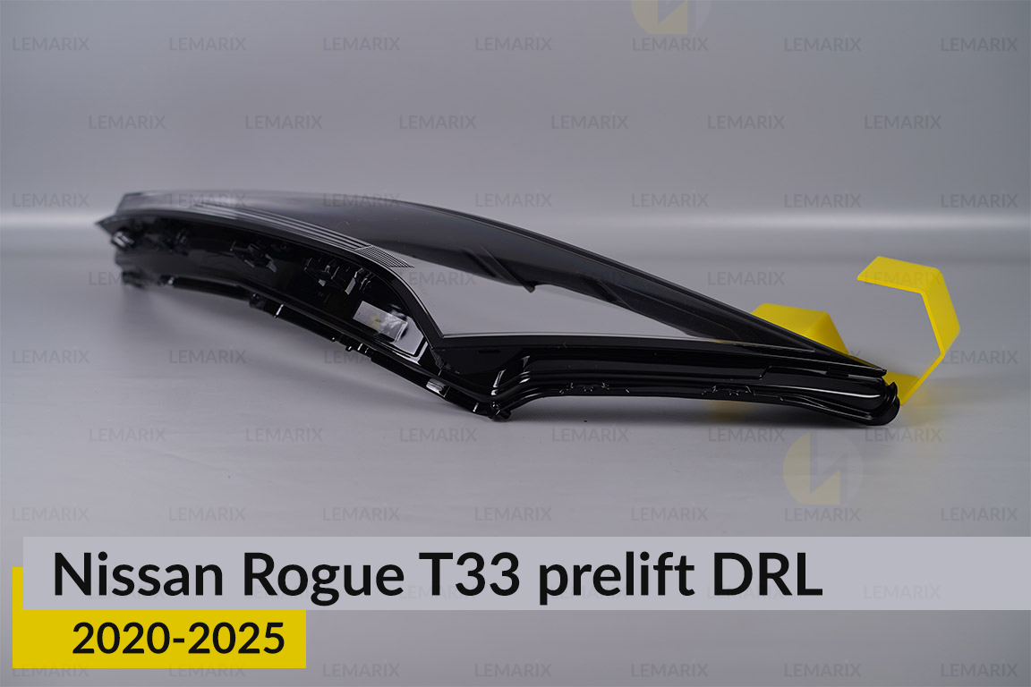 Дневной ходовой огонь (стекло ДХО) Nissan Rogue T33 (2020-2026) дорест левый