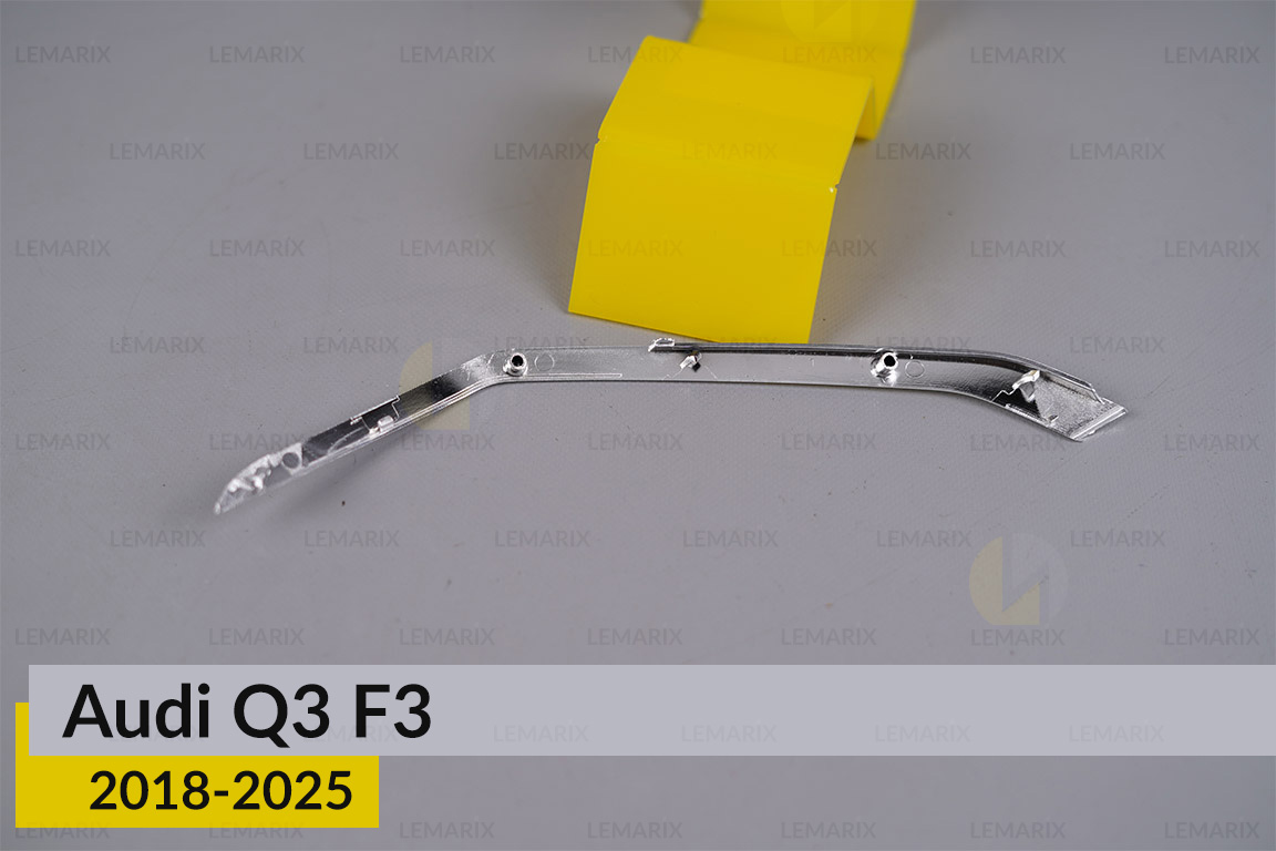 Хромований декор боковий 1 Audi Q3 F3 (2018-2025) лівий