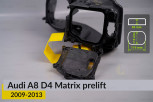 Кришка ковпак заглушка фари Audi A8 D4 Matrix (2009-2013) дорест бокова права