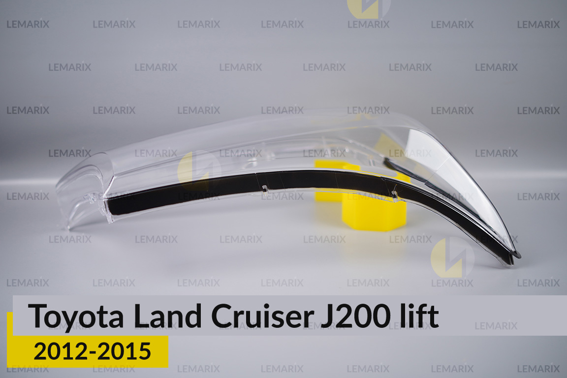 Скло фари Toyota Land Cruiser J200 (2012-2015) рест праве