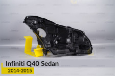 Корпус фари Infiniti Q40 Sedan (2014-2015) правий