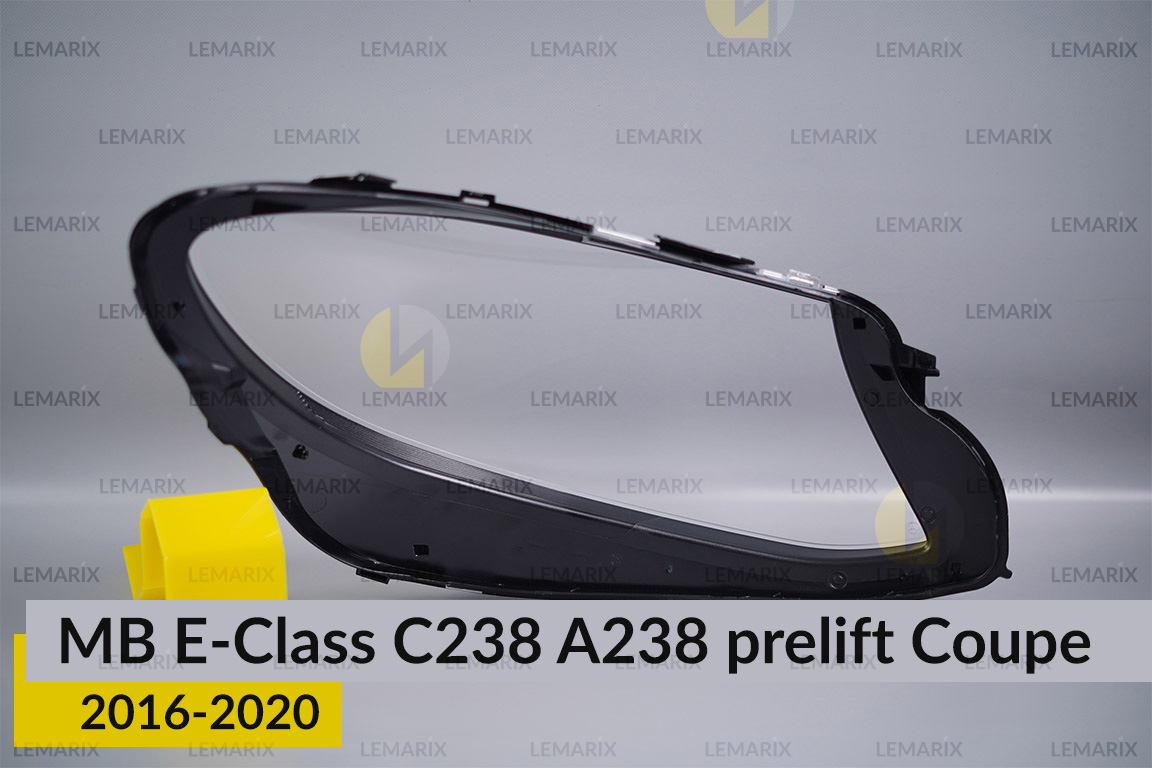 Скло фари Mercedes-Benz E-Class C238 A238 Coupe (2016-2020) дорест ліве