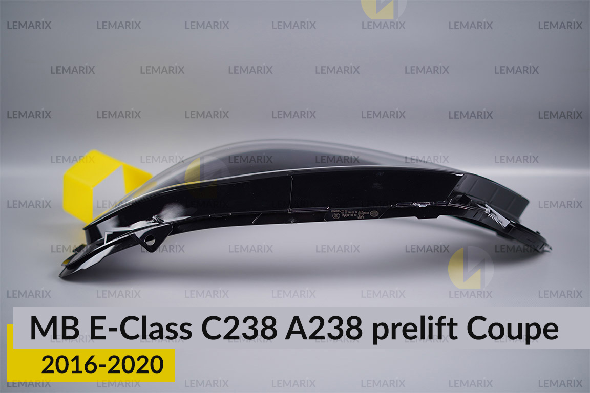 Скло фари Mercedes-Benz E-Class C238 A238 Coupe (2016-2020) дорест ліве