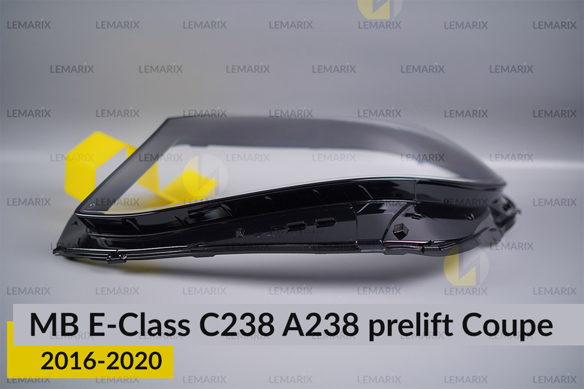 Скло фари Mercedes-Benz E-Class C238 A238 Coupe (2016-2020) дорест ліве