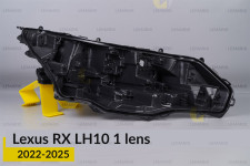 Корпус фары Lexus RX LH10 1 линза (2022-2026) правый