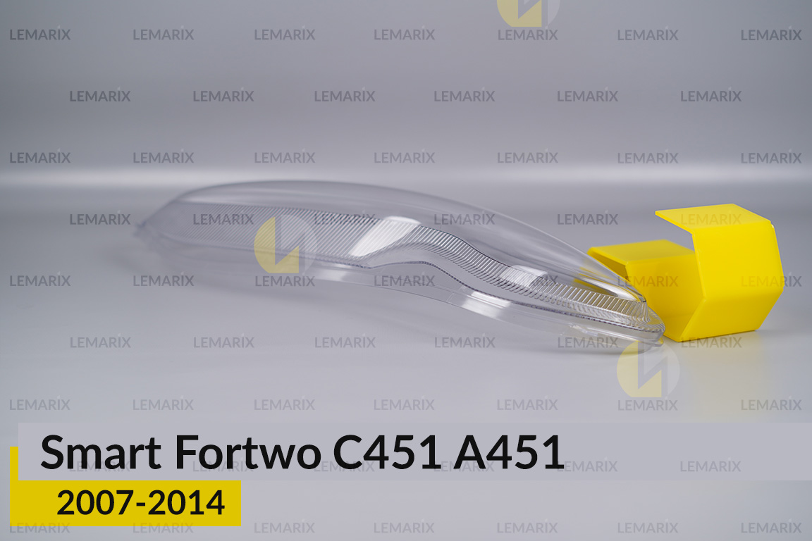 Скло фари Smart Fortwo C451 A451 (2007-2014) ліве