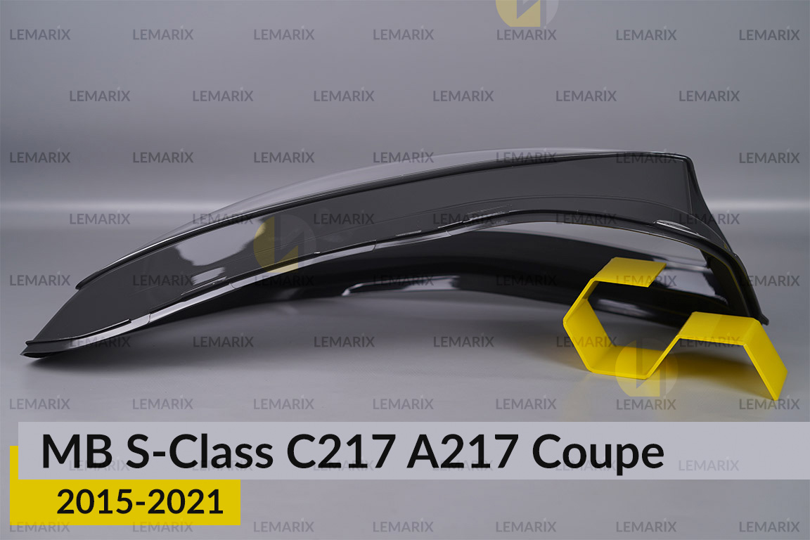 Скло фари Mercedes-Benz S-Class C217 A217 Coupe (2015-2021) ліве