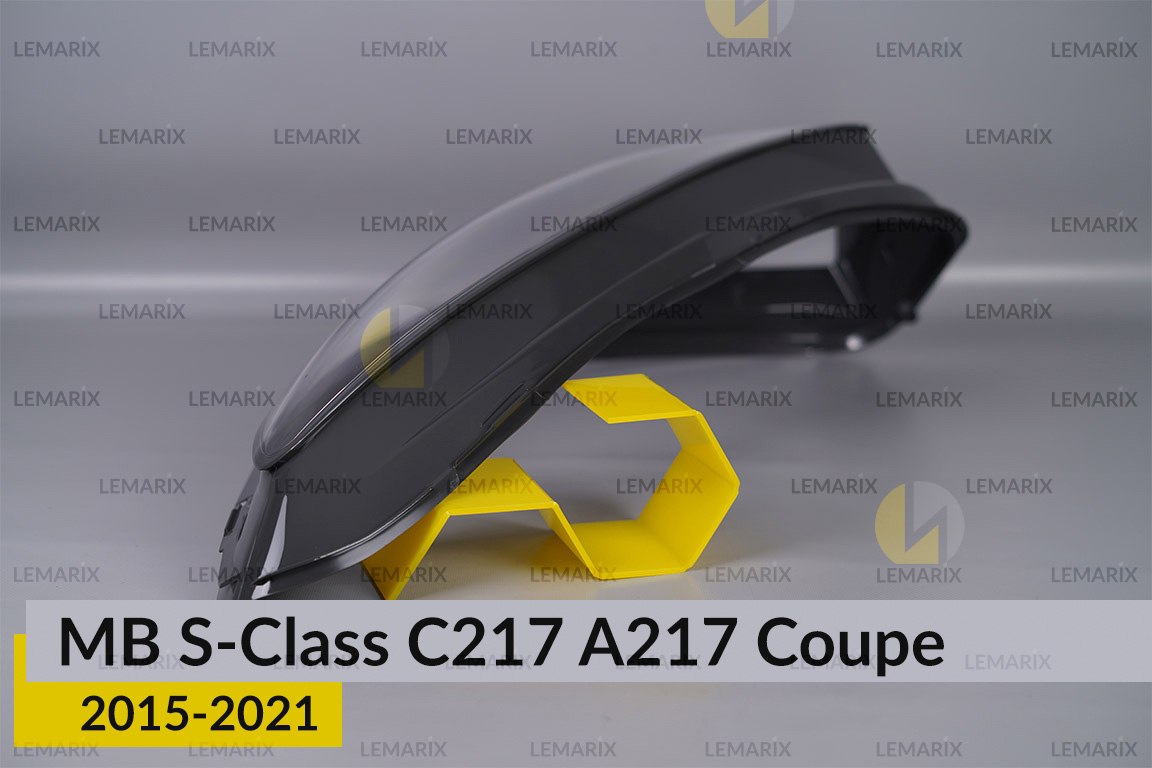Скло фари Mercedes-Benz S-Class C217 A217 Coupe (2015-2021) ліве