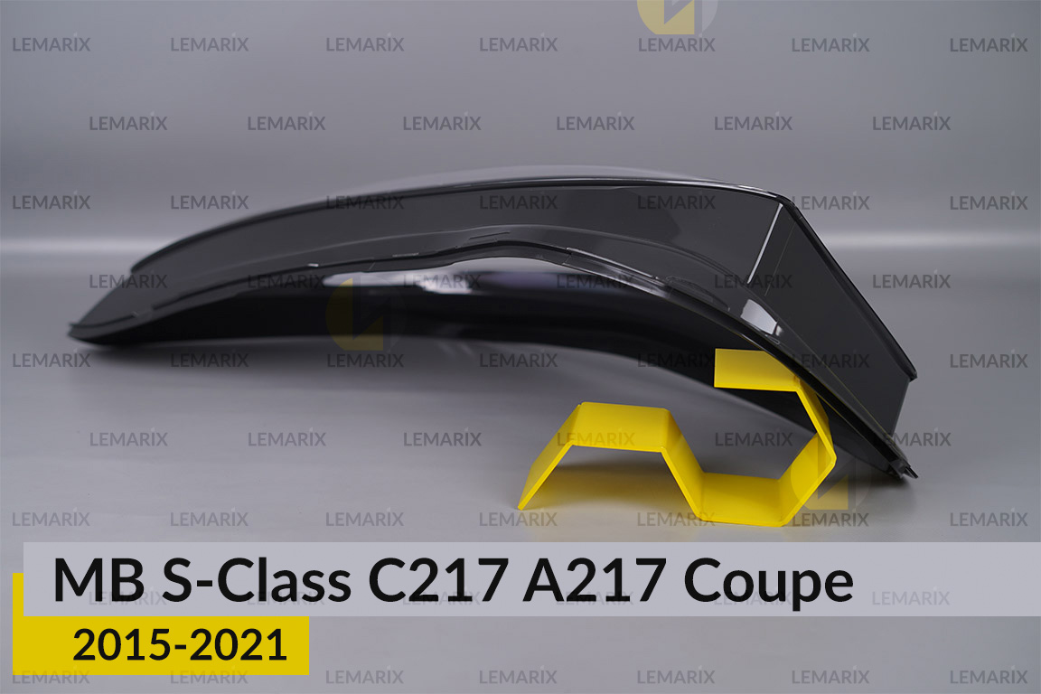 Скло фари Mercedes-Benz S-Class C217 A217 Coupe (2015-2021) ліве