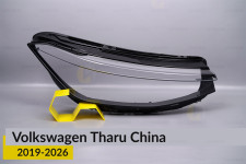 Скло фари VW Volkswagen Tharu China (2019-2026) праве