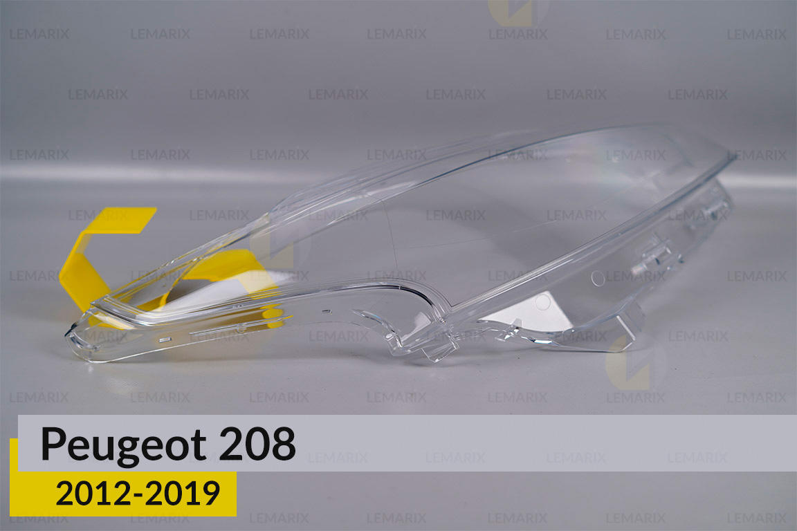 Скло фари Peugeot 208 (2012-2019) праве