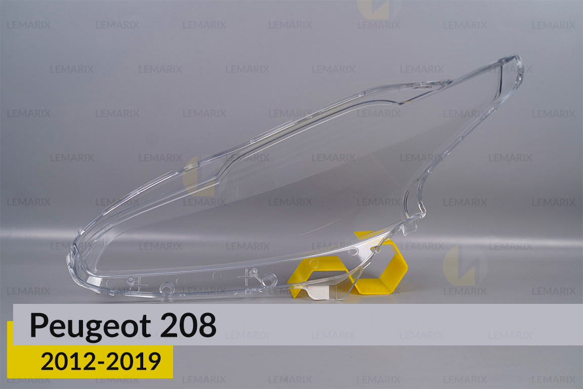 Скло фари Peugeot 208 (2012-2019) праве