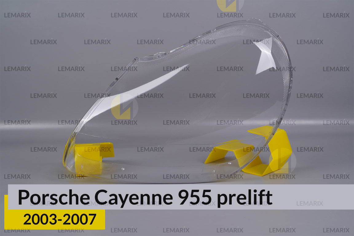 Скло фари Porsche Cayenne 955 (2003-2007) дорест ліве