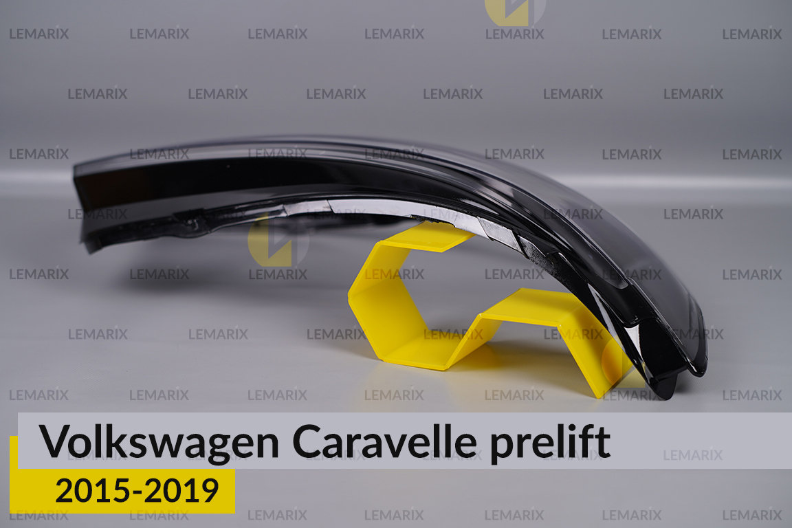 Скло фари VW Volkswagen Caravelle (2015-2019) дорест праве