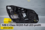 Корпус фари Mercedes-Benz C-Class W205 Full LED (2013-2018) дорест правий