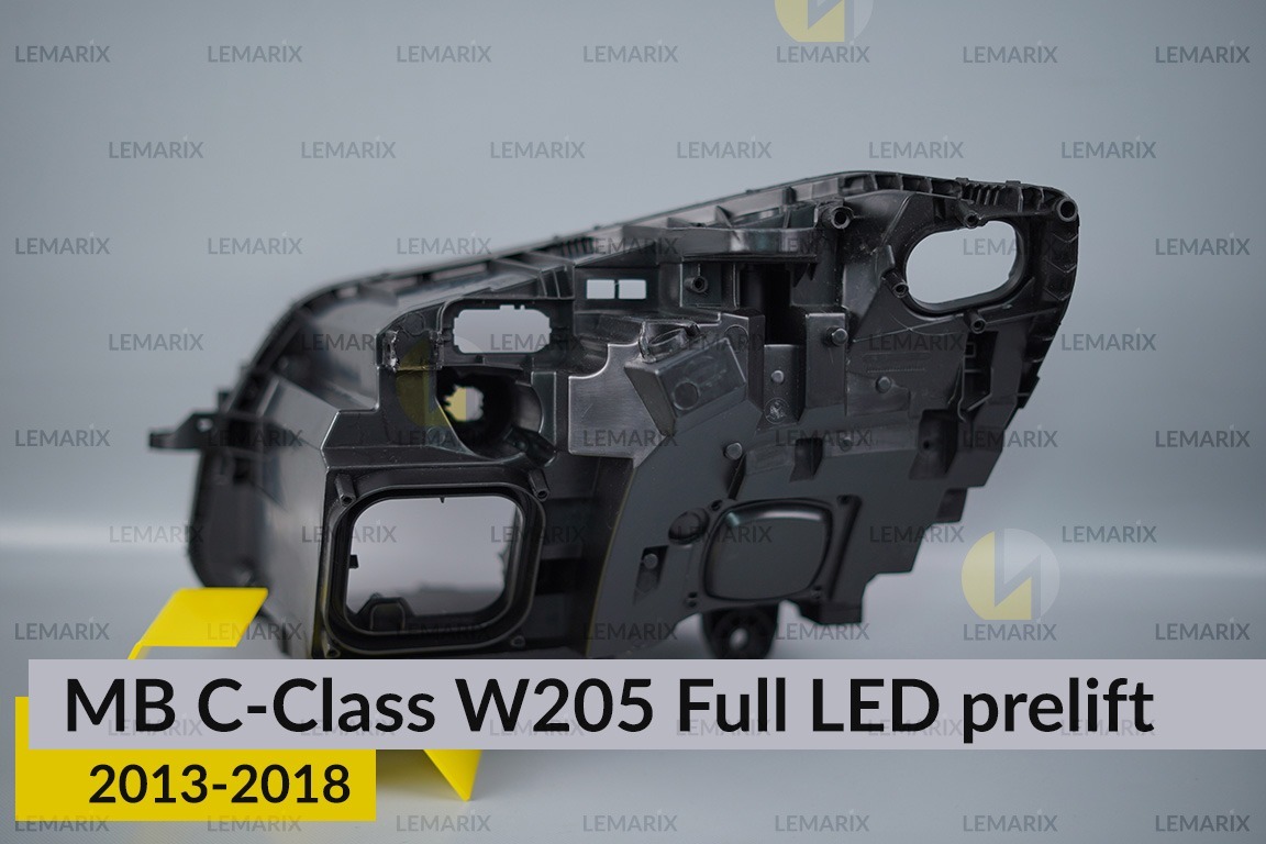 Корпус фари Mercedes-Benz C-Class W205 Full LED (2013-2018) дорест правий