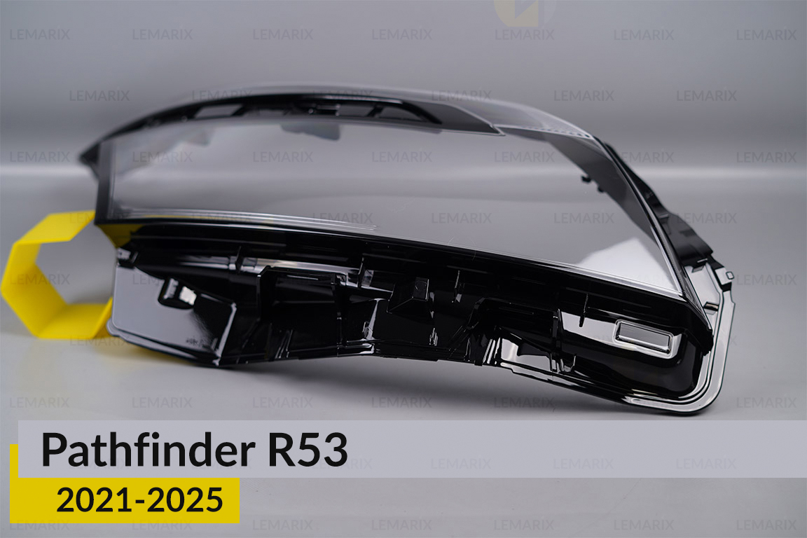 Скло фари Nissan Pathfinder R53 (2021-2025) дорест праве