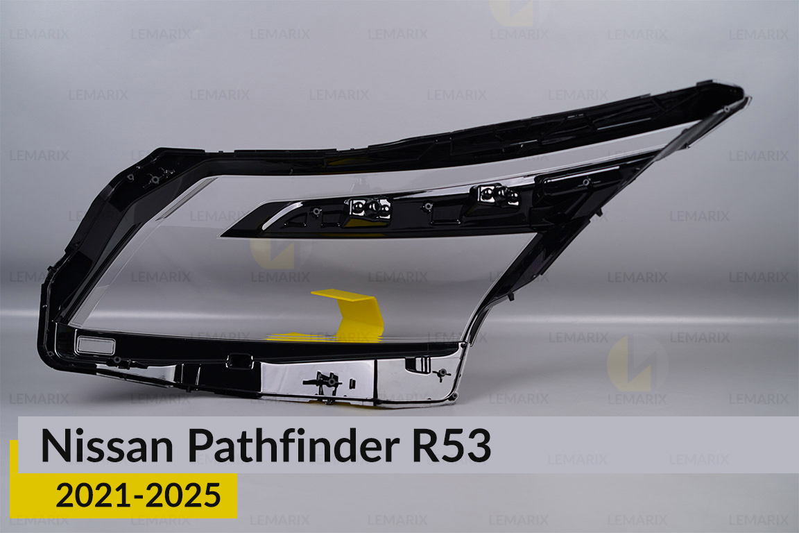 Скло фари Nissan Pathfinder R53 (2021-2025) дорест праве