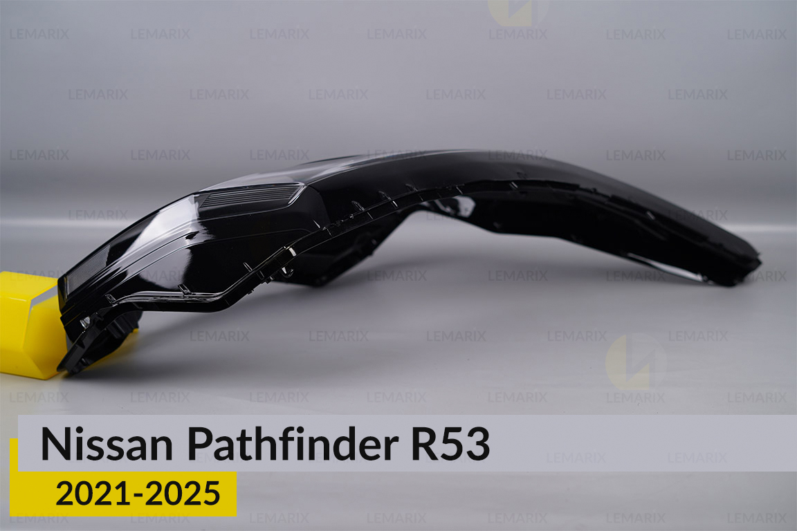 Скло фари Nissan Pathfinder R53 (2021-2025) дорест праве