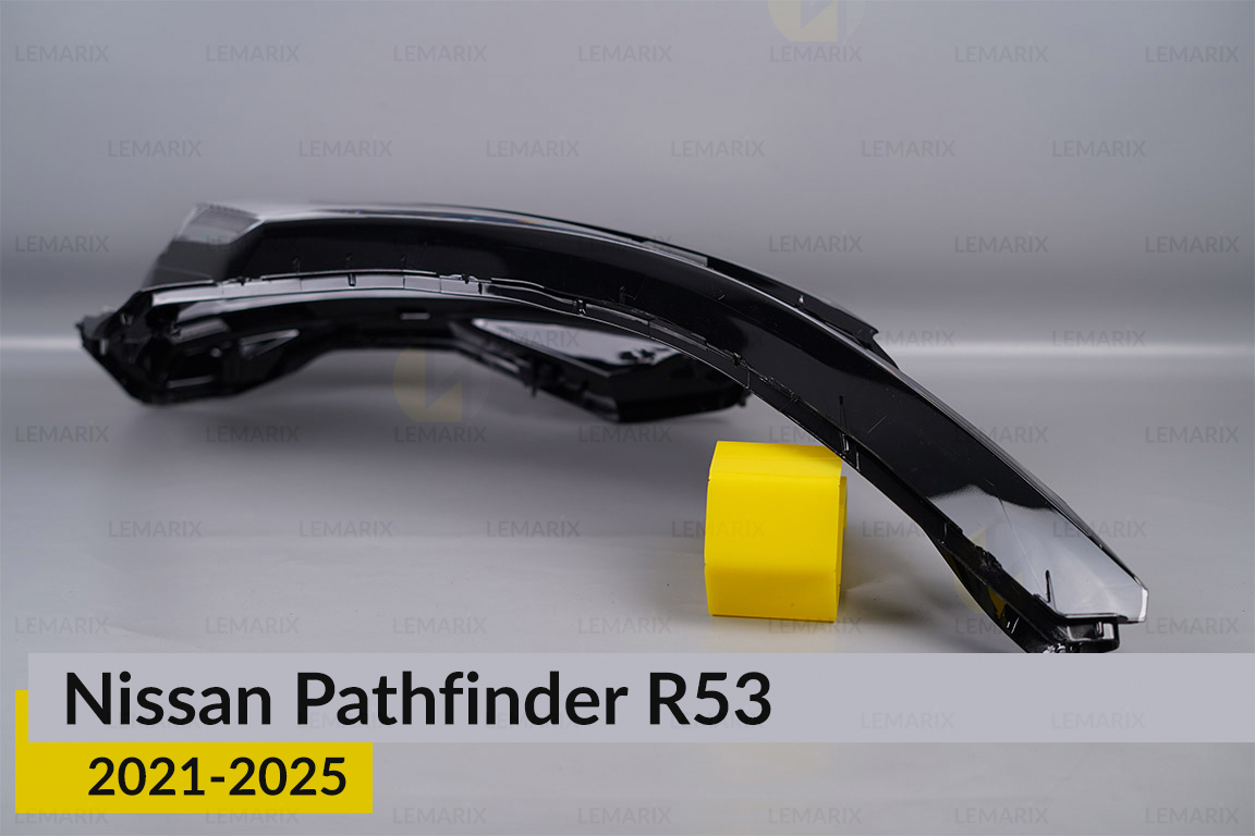 Скло фари Nissan Pathfinder R53 (2021-2025) дорест праве