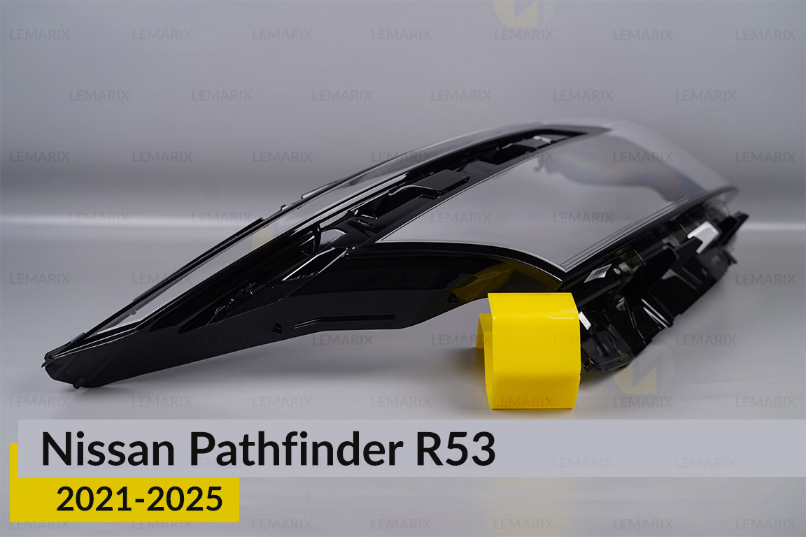 Скло фари Nissan Pathfinder R53 (2021-2025) дорест праве