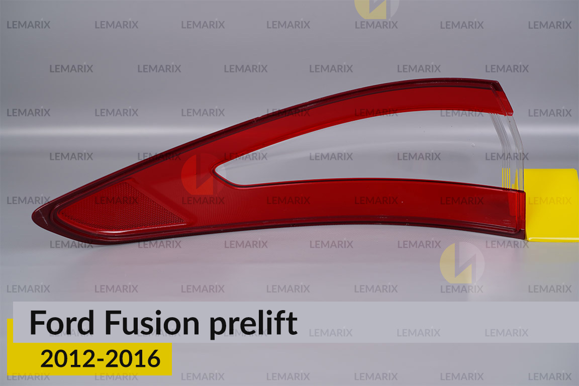 Скло заднього ліхтаря зовнішнє в крилі Ford Fusion (2012-2016) дорест праве