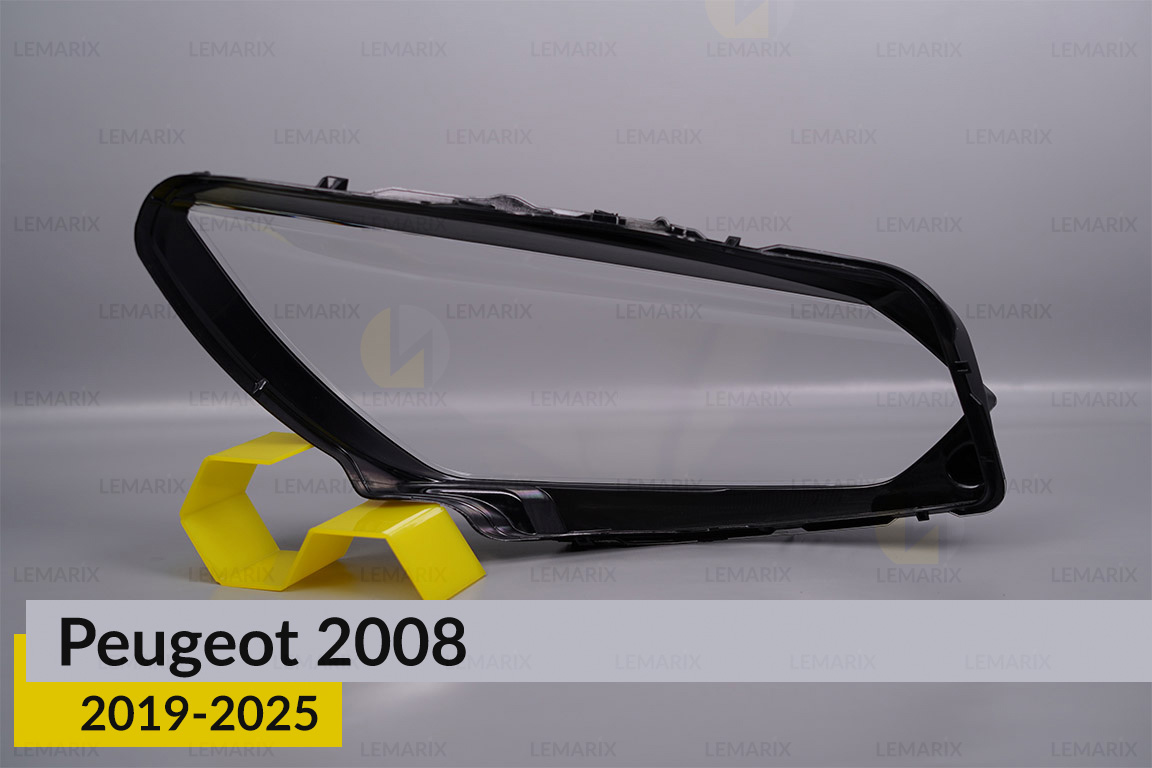 Скло фари Peugeot 2008 (2019-2025) ліве
