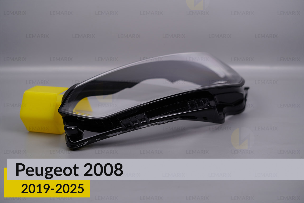 Скло фари Peugeot 2008 (2019-2025) ліве